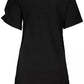 Cavalli Class Black Cotton Dress