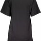 Cavalli Class Black Cotton Dress
