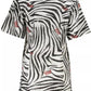 Cavalli Class Black Cotton Dress