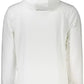 Cavalli Class White Cotton Sweater