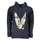 Cavalli Class Blue Cotton Sweater