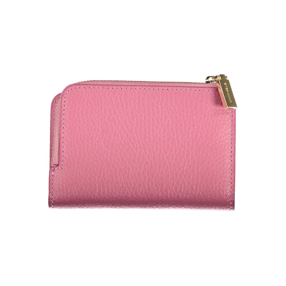 Coccinelle Pink Leather Wallet