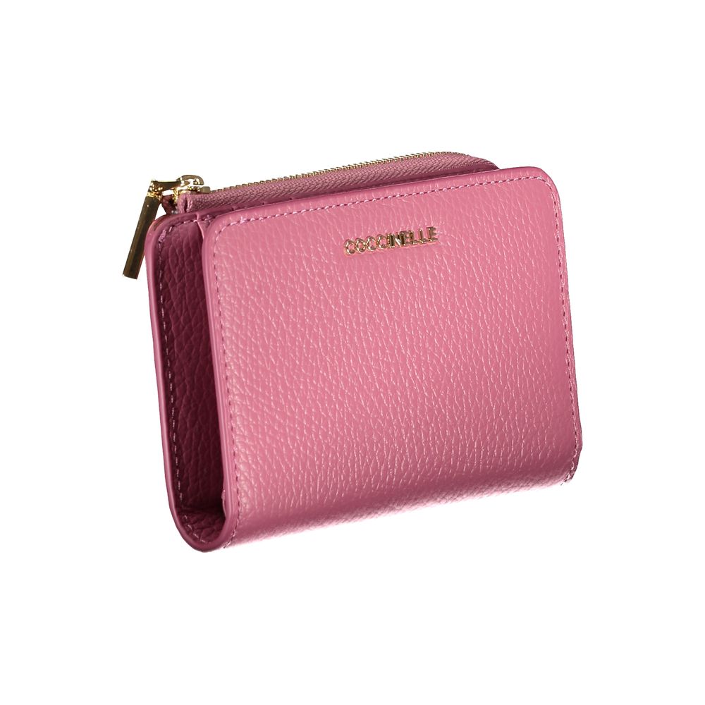 Coccinelle Pink Leather Wallet