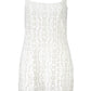 Desigual White Polyester Dress