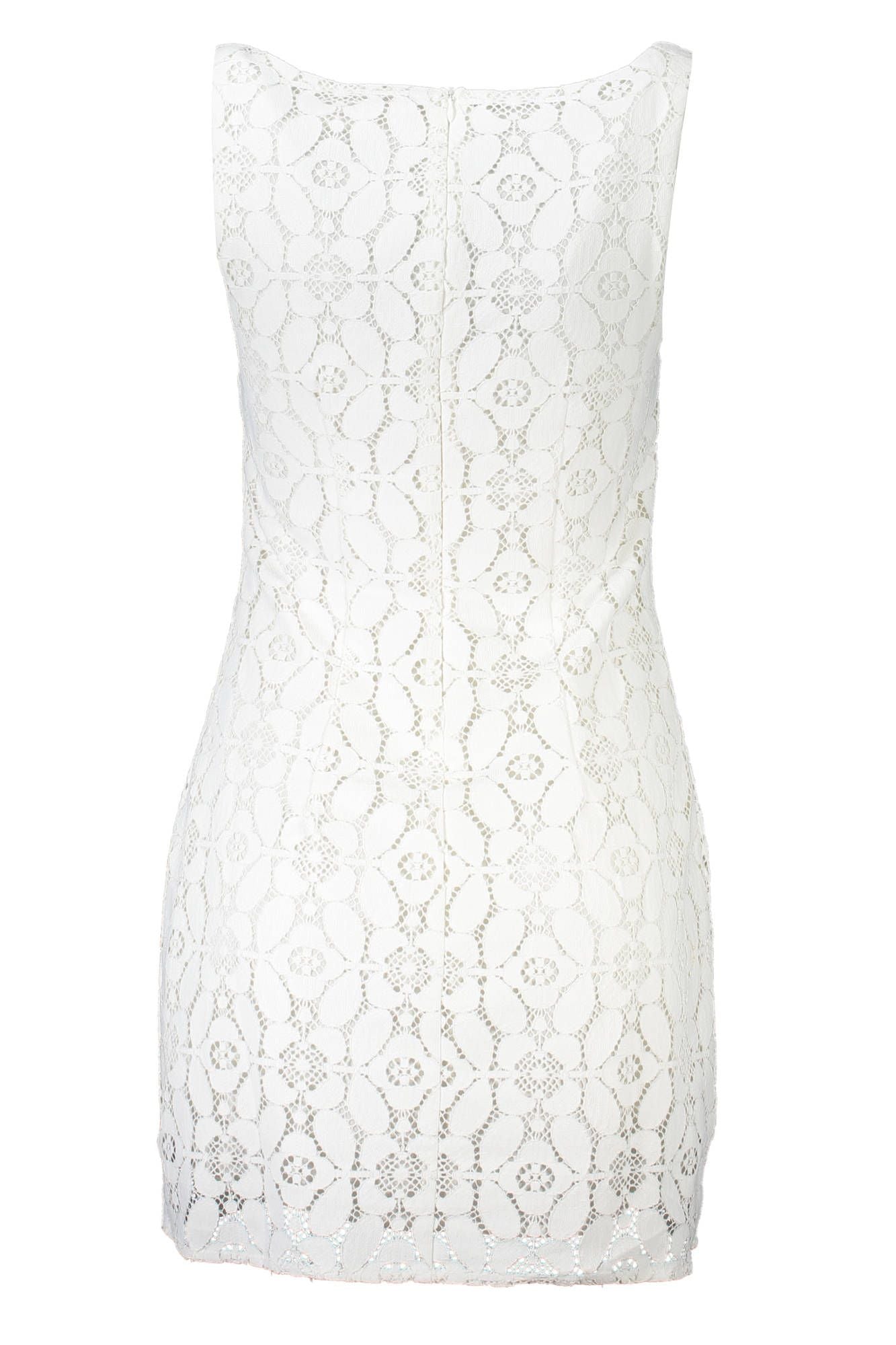 Desigual White Polyester Dress