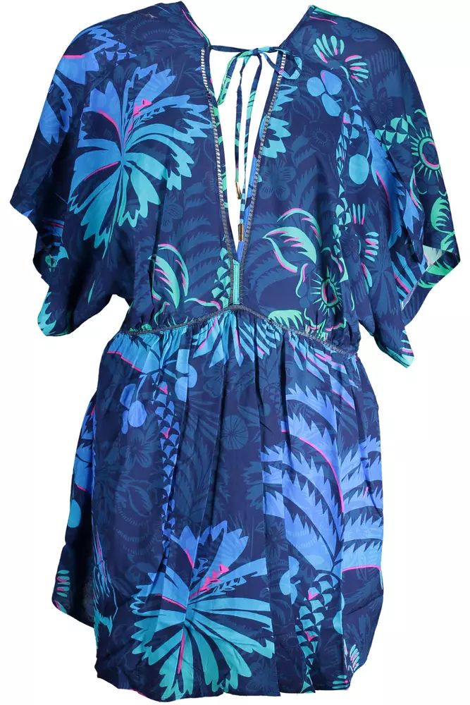 Desigual Blue Cotton Dress