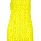 Desigual Yellow Polyester Dress