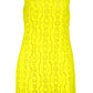 Desigual Yellow Polyester Dress