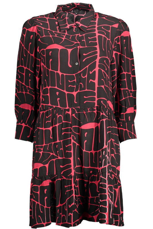 Desigual Black Viscose Dress