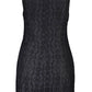 Desigual Black Polyester Dress