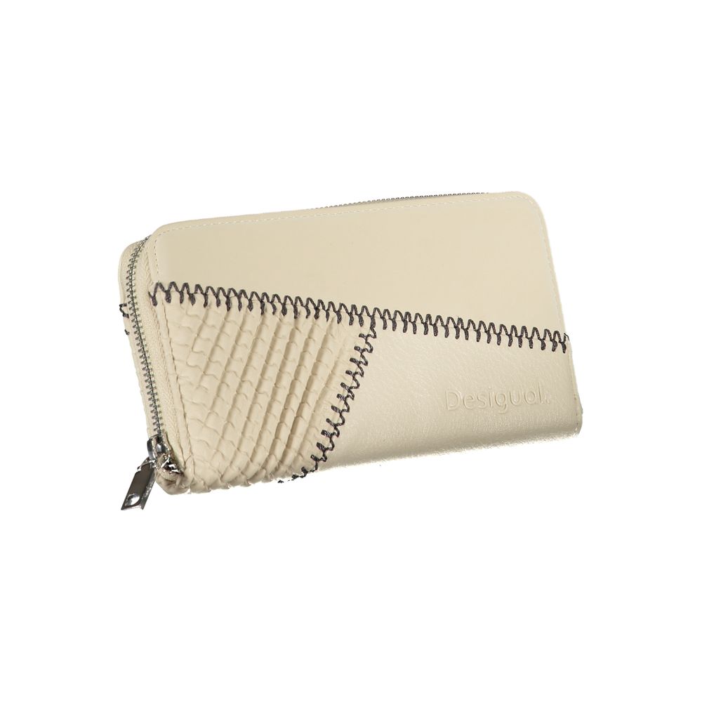 Desigual Beige Polyethylene Wallet