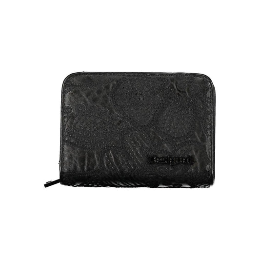 Desigual Black Polyethylene Wallet