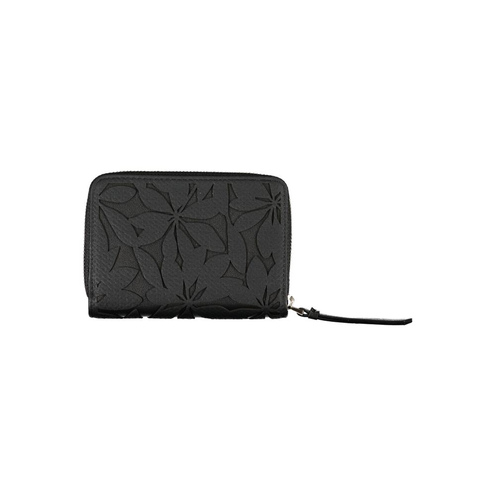 Desigual Black Polyethylene Wallet