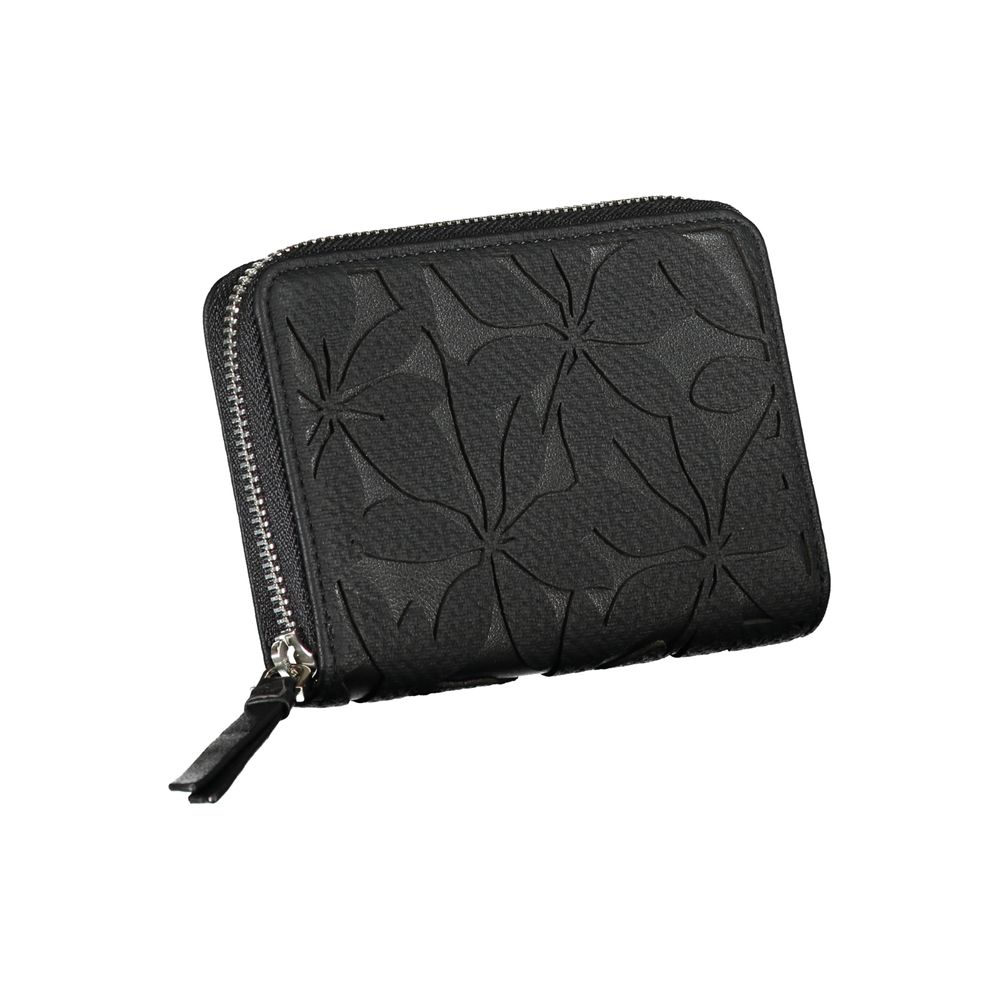 Desigual Black Polyethylene Wallet