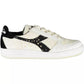 Diadora White Fabric Sneaker