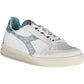 Diadora White Fabric Sneaker