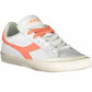 Diadora White Fabric Sneaker