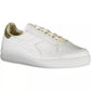 Diadora White Fabric Sneaker