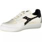 Diadora White Fabric Sneaker