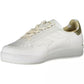 Diadora White Fabric Sneaker