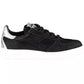 Diadora Black Fabric Sneaker