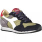 Diadora Green Fabric Sneaker