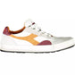 Diadora White Fabric Sneaker