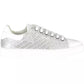 Emporio Armani Silver Polyester Sneaker
