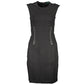 Guess Jeans Black Viscose Dress