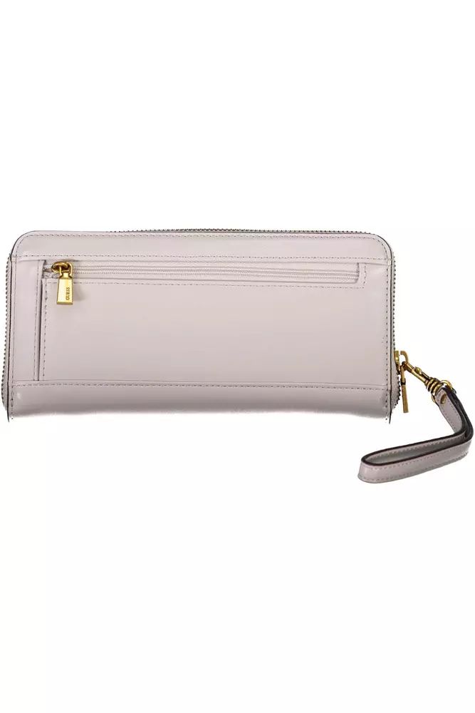 Guess Jeans Gray Polyethylene Wallet