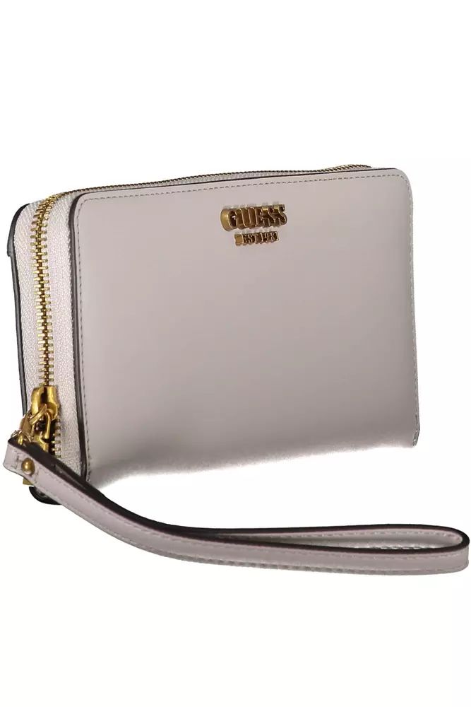 Guess Jeans Gray Polyethylene Wallet