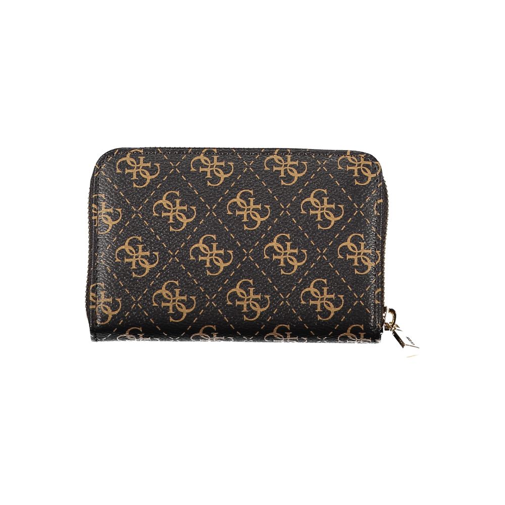 Guess Jeans Brown Polyethylene Wallet