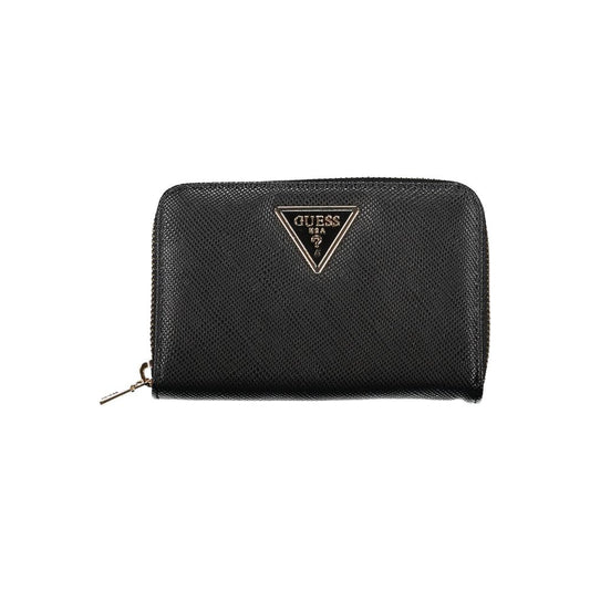 Guess Jeans Black Polyethylene Wallet