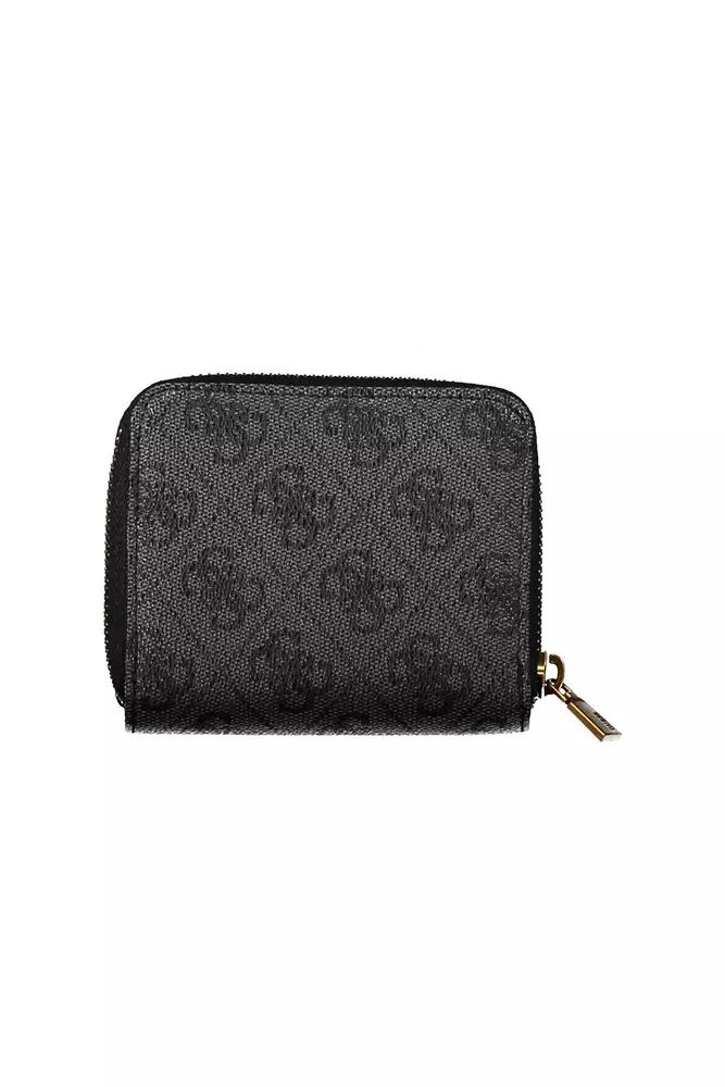 Guess Jeans Black Polyethylene Wallet