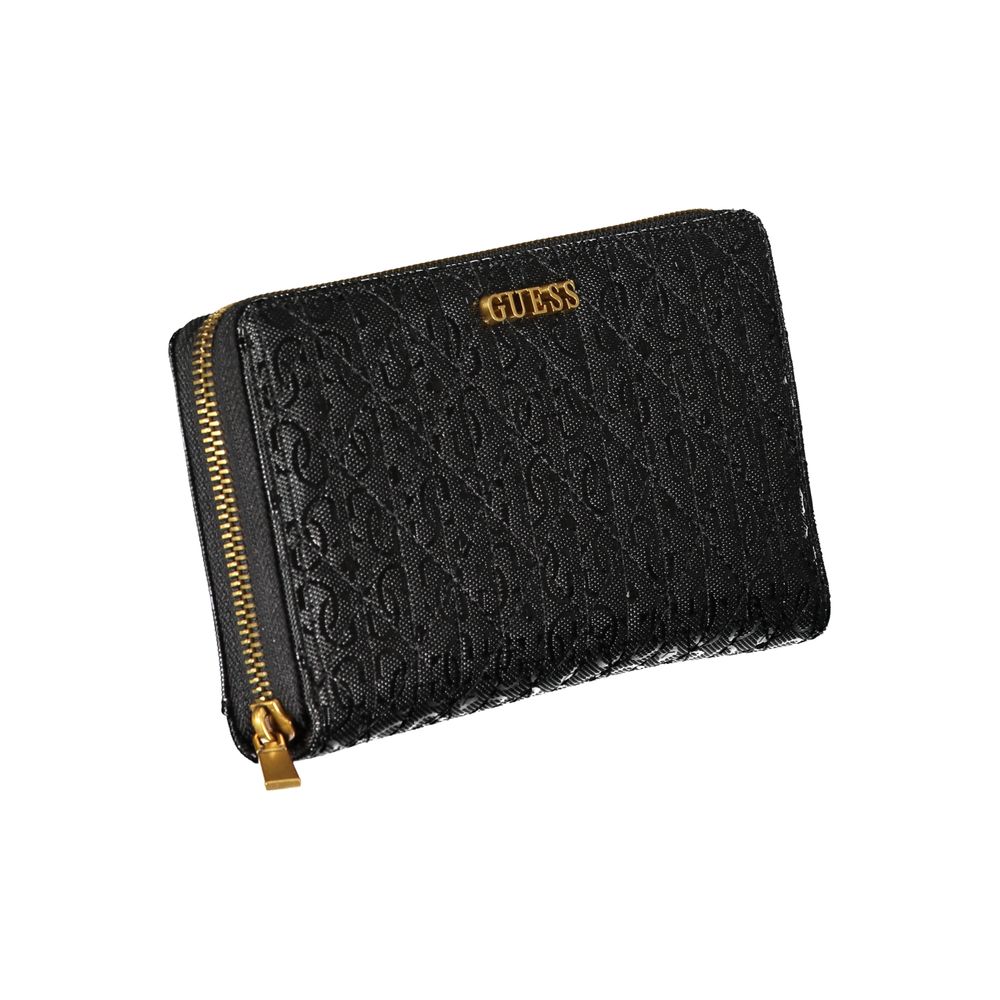 Guess Jeans Black Polyethylene Wallet
