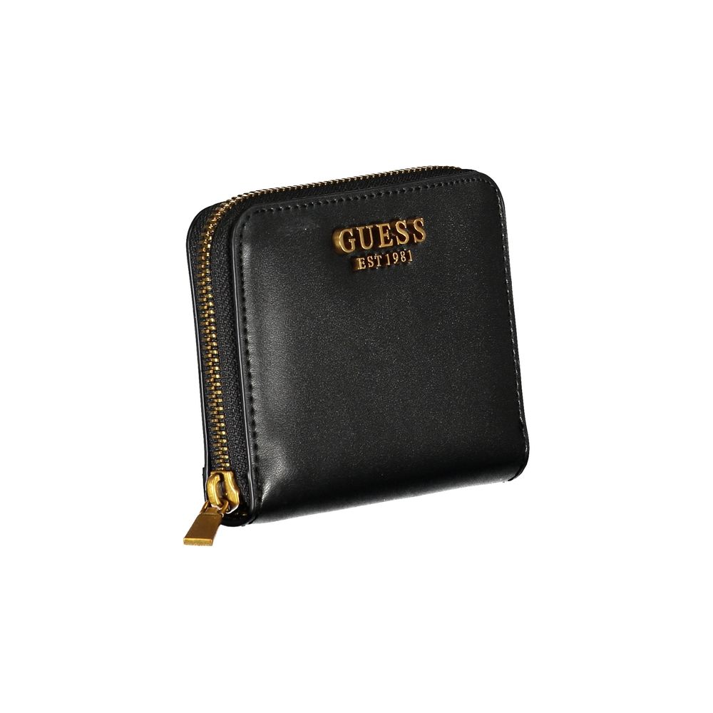 Guess Jeans Black Polyethylene Wallet