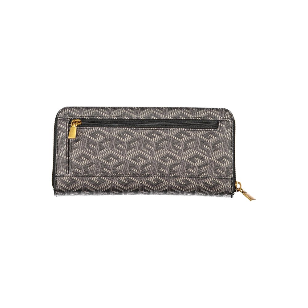 Guess Jeans Black Polyethylene Wallet