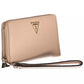 Guess Jeans Pink Polyethylene Wallet