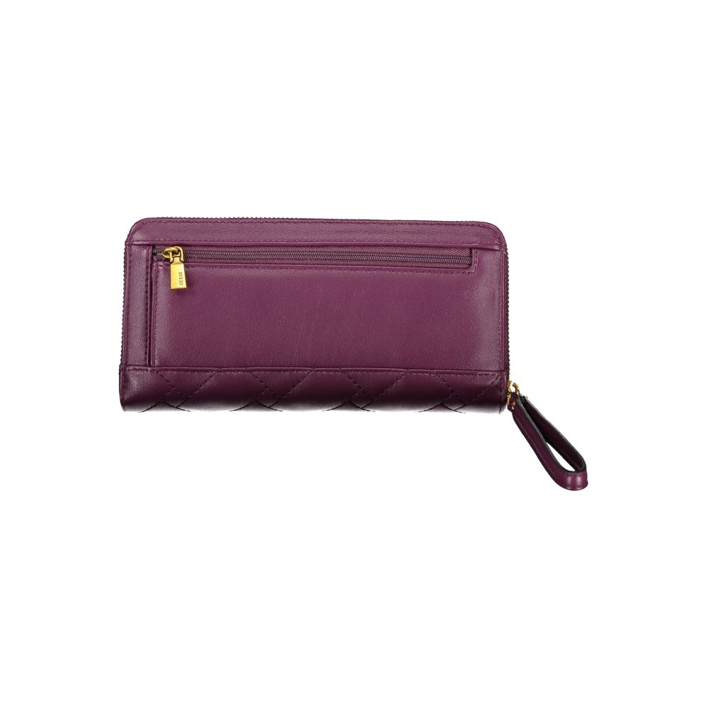 Guess Jeans Purple Polyethylene Wallet