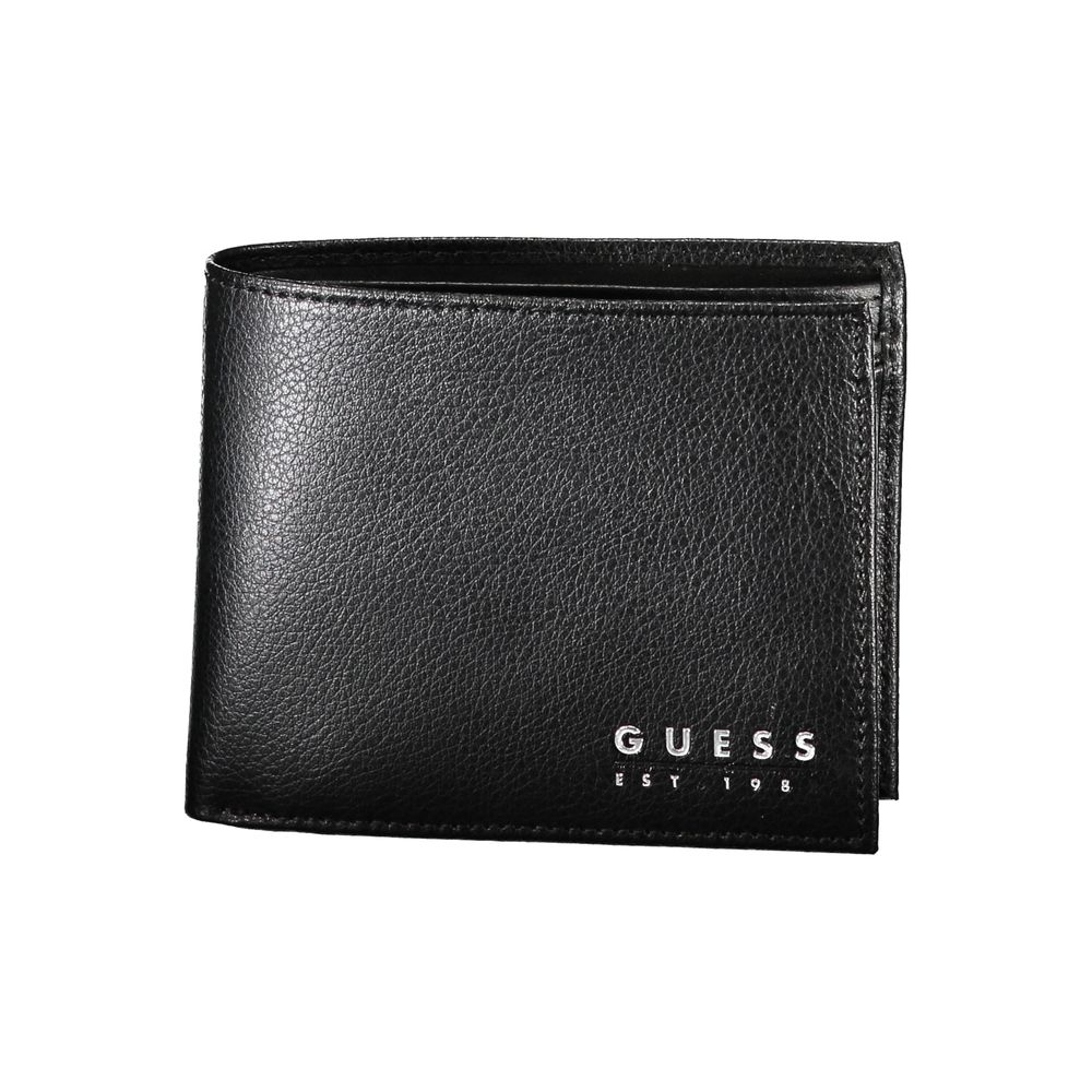 Guess Jeans Black Leather Wallet