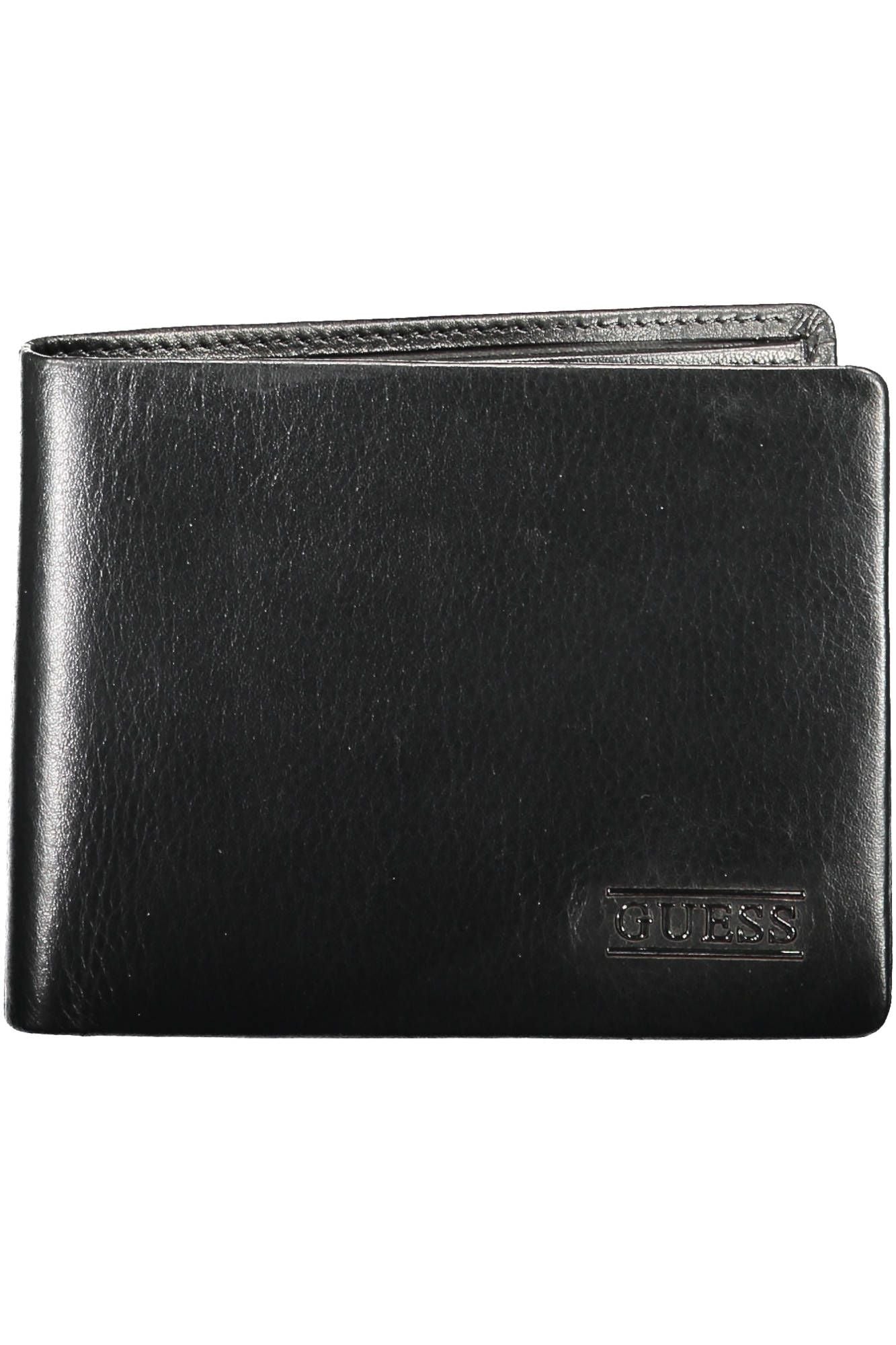 Guess Jeans Black Leather Wallet