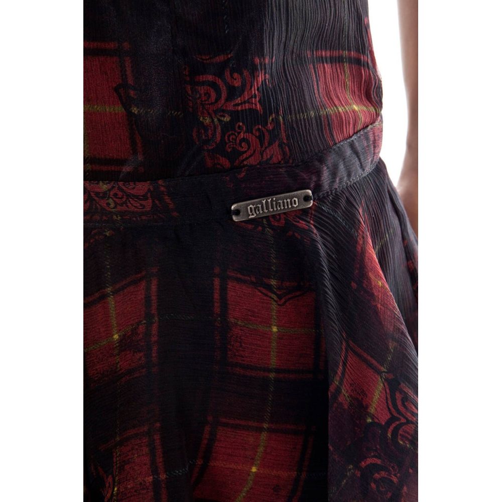 John Galliano Black Fabric ESTERNO Skirt