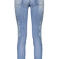 Just Cavalli Light Blue Cotton Jeans & Pant