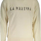 La Martina White Cotton Sweater