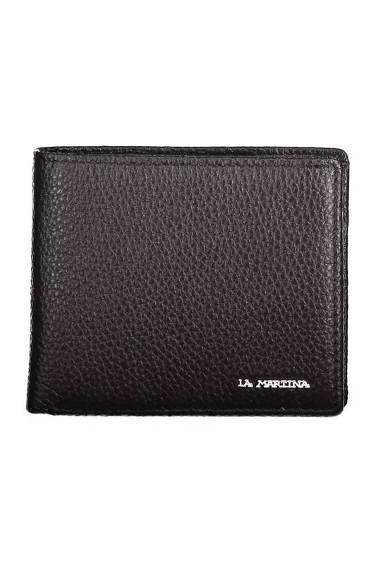 La Martina Brown Leather Wallet