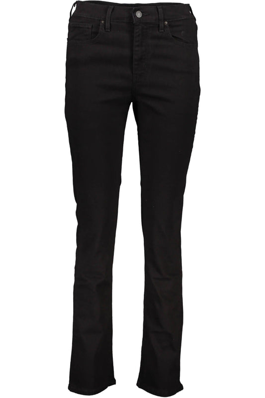 Levi's Black Cotton Jeans & Pant