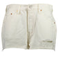 Levi's White Cotton Jeans & Pant
