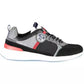 North Sails Black Leather Sneaker