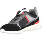 North Sails Black Leather Sneaker