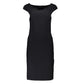 Patrizia Pepe Black Elastane Dress